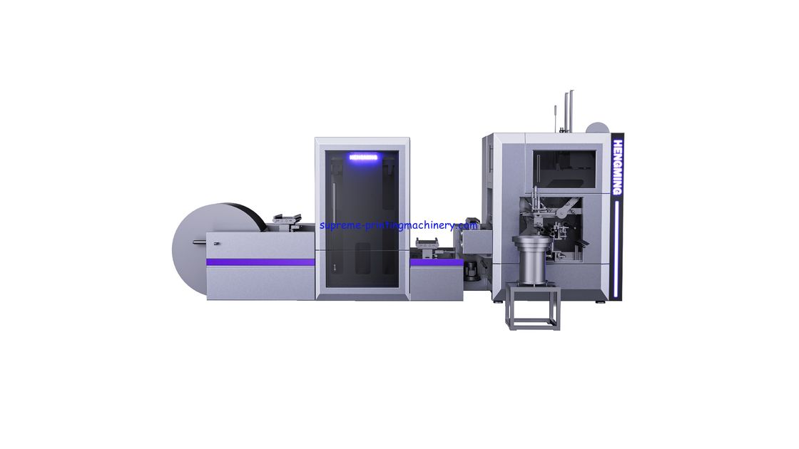Fully Automatic Slitting and No Glue 4 Shaft Turret Rewinding Machine with Separated Unwinding Device